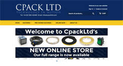 Desktop Screenshot of cpackltd.com